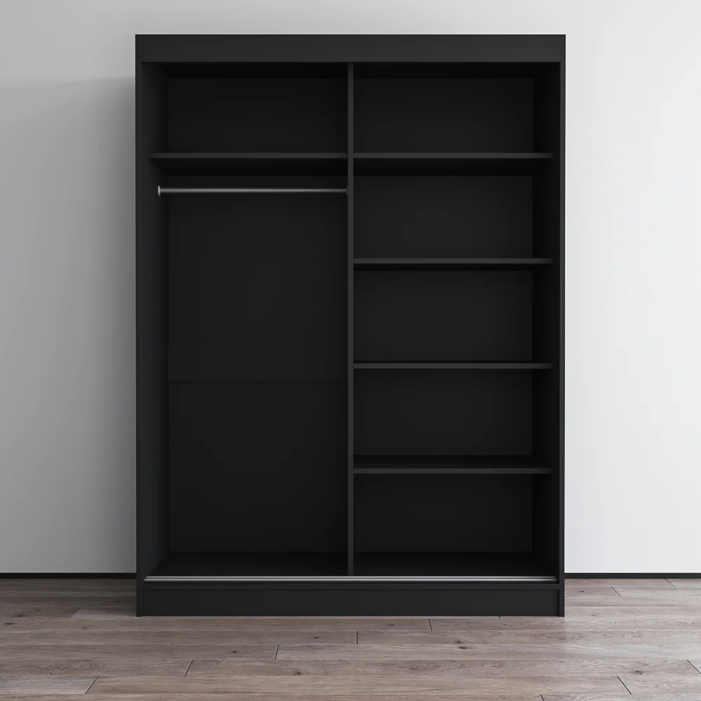 Aria 2D Wardrobe with Mirror - Image 15