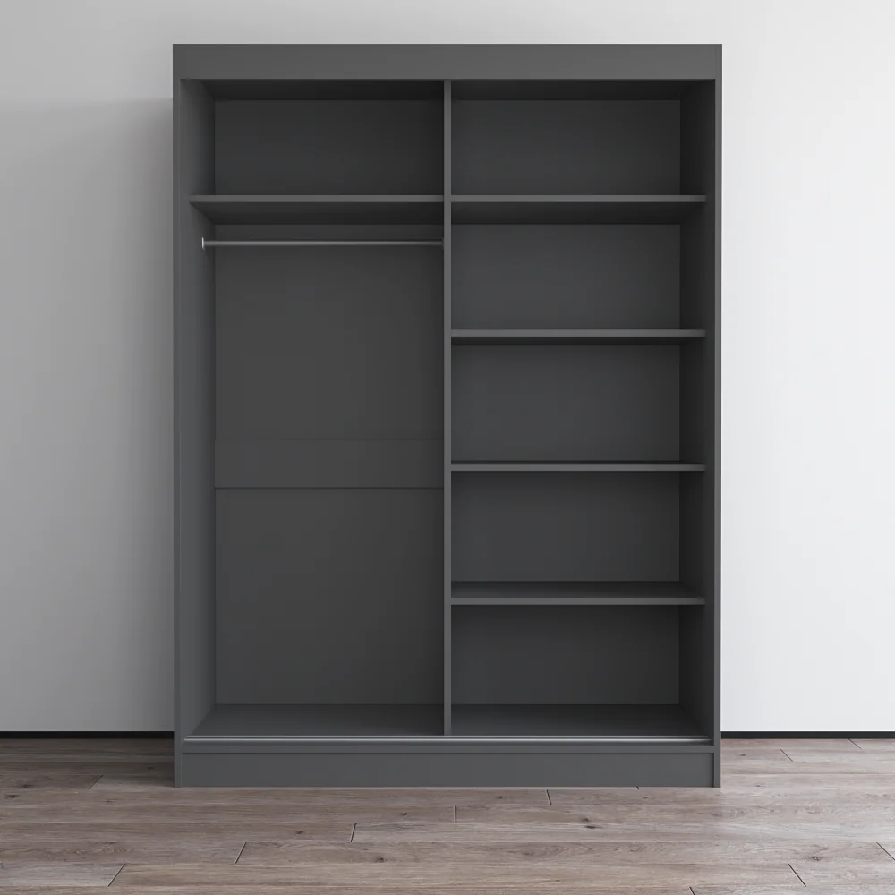 Aria 2D Wardrobe with Mirror - Image 22