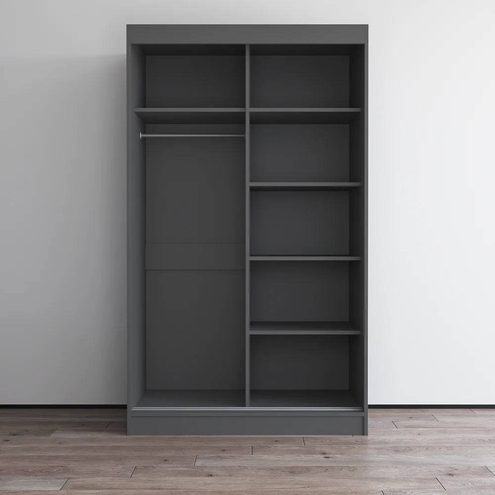 Aria 2D Wardrobe with Mirror - Image 47