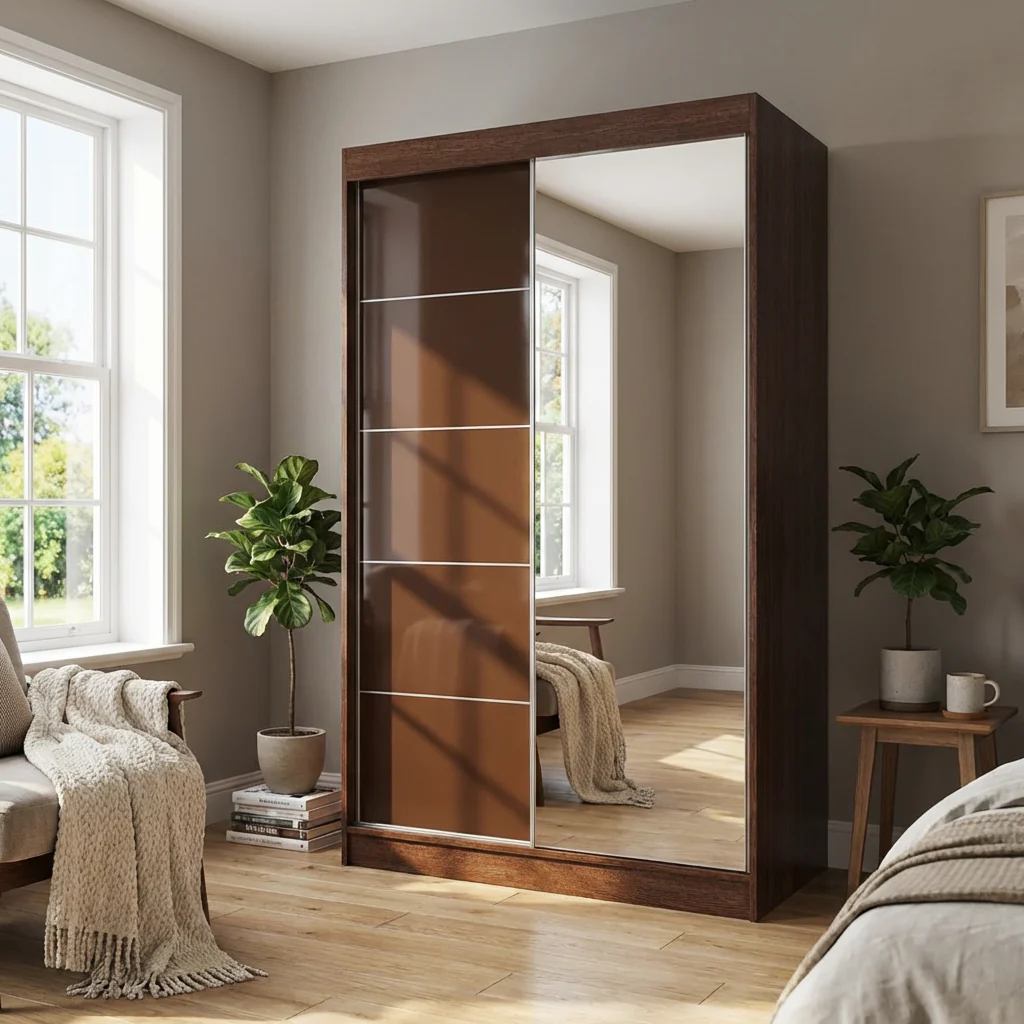 Aria 2D Wardrobe with Mirror - Image 50