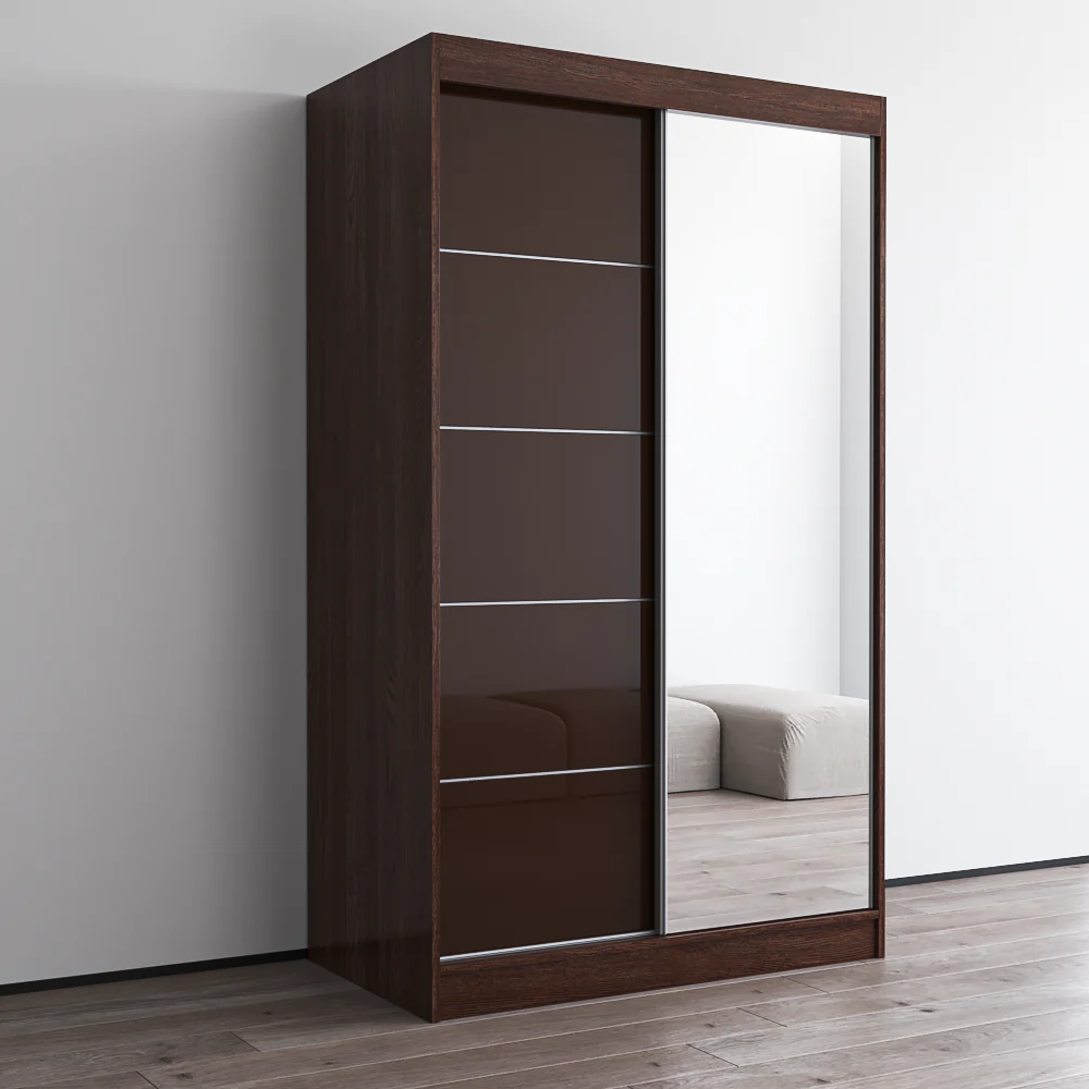 Aria 2D Wardrobe with Mirror - Image 51