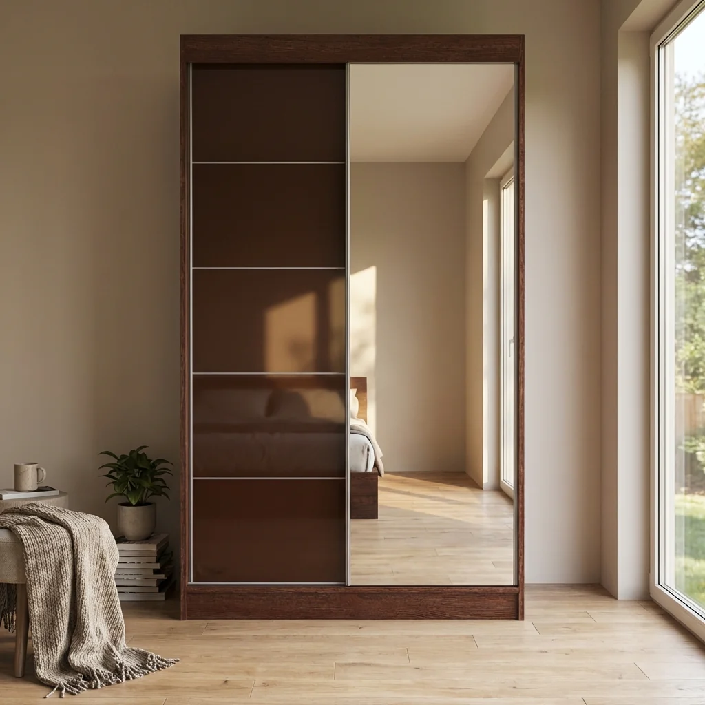 Aria 2D Wardrobe with Mirror - Image 53