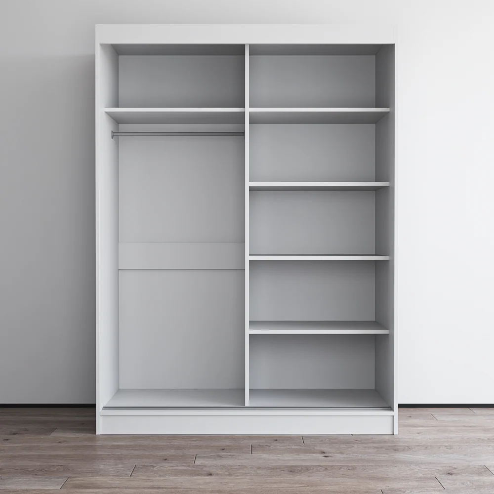 Aria 2D Wardrobe with Mirror - Image 7
