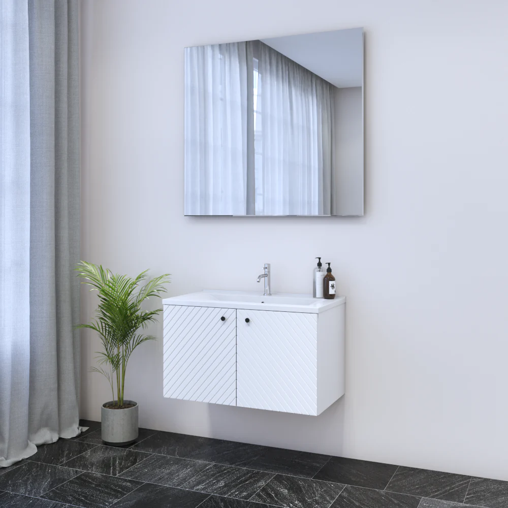 Avela 2D 80 Floating Bathroom Vanity - Image 3