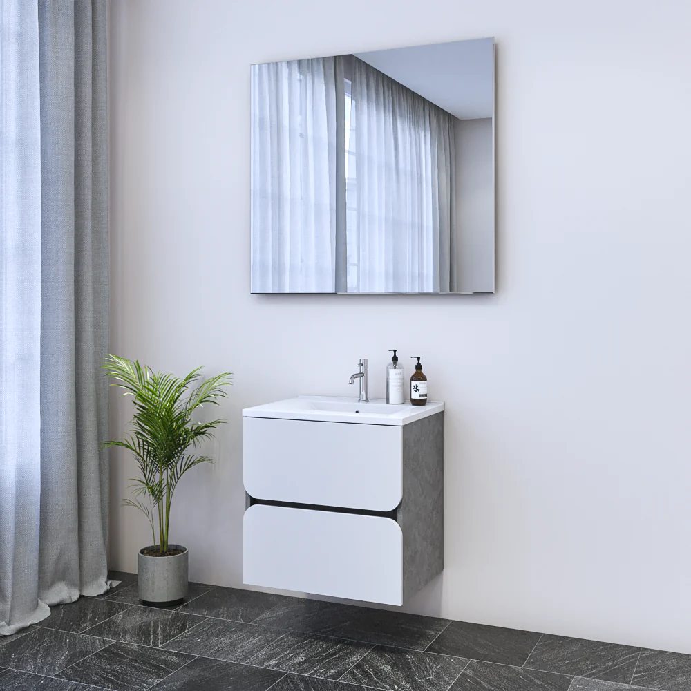 Azurro 2S 60 Floating Bathroom Vanity - Image 3