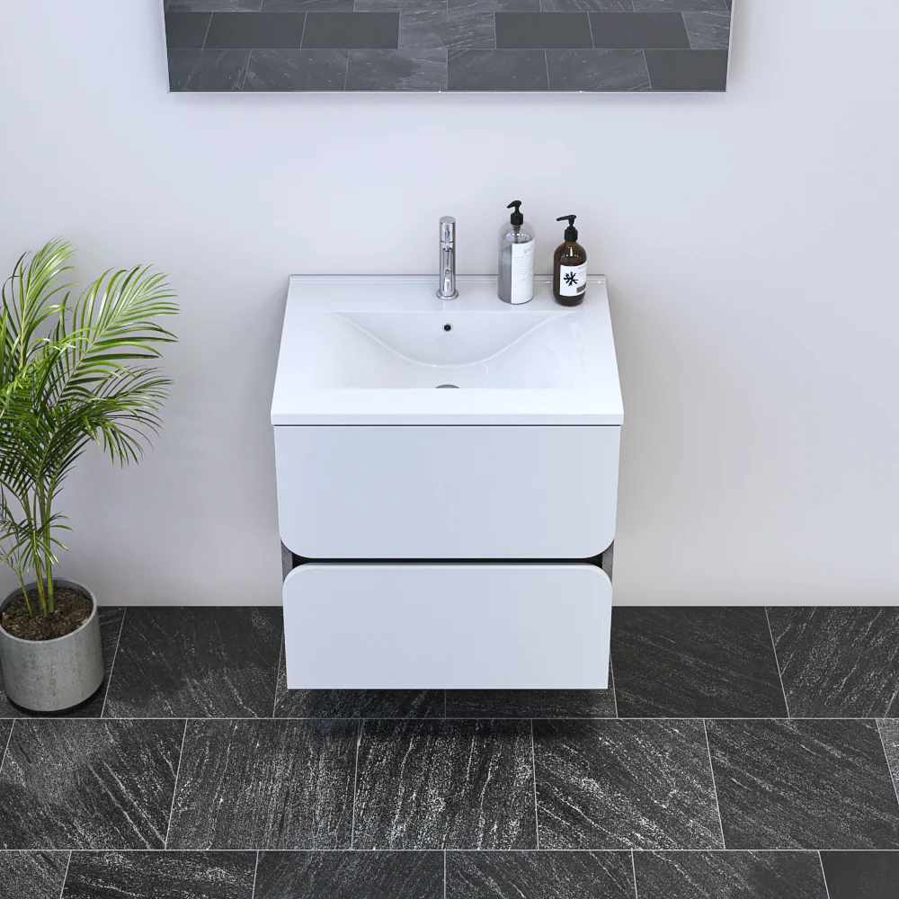 Azurro 2S 60 Floating Bathroom Vanity - Image 4