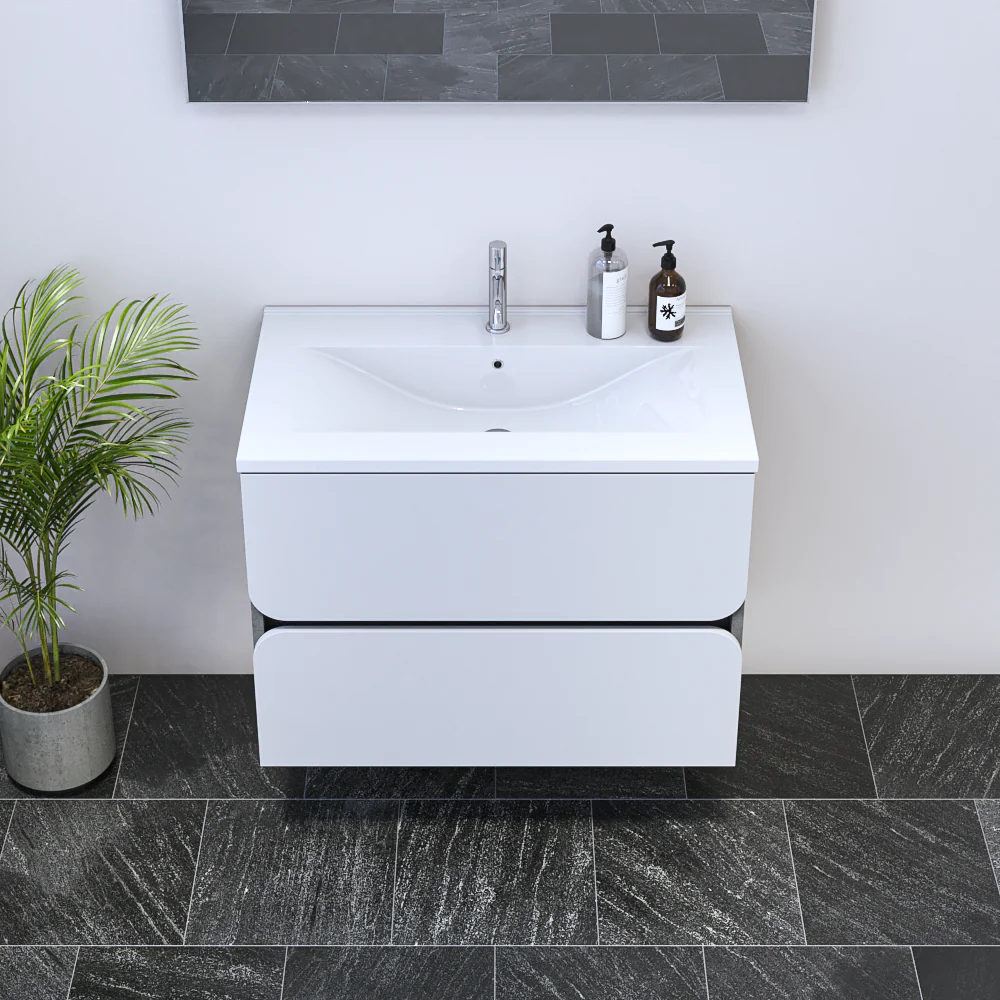 Azurro 2S 80 Floating Bathroom Vanity - Image 4