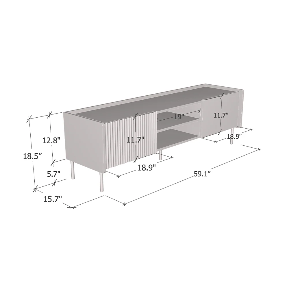 Brandy 2D TV Stand - Image 5