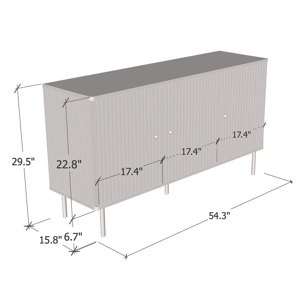 Camelia 3D Sideboard - Image 5