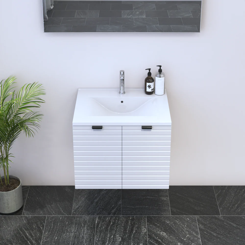 Capri 2D 60 Floating Bathroom Vanity - Image 4