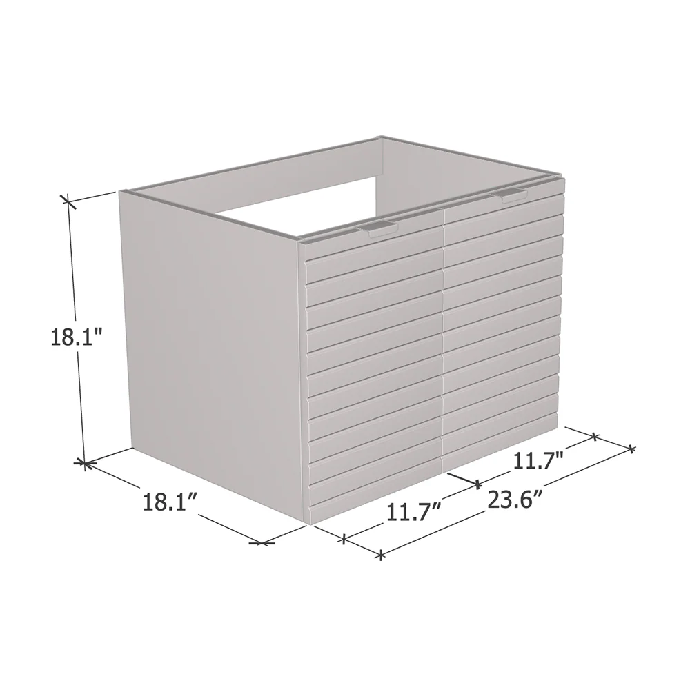 Capri 2D 60 Floating Bathroom Vanity - Image 6