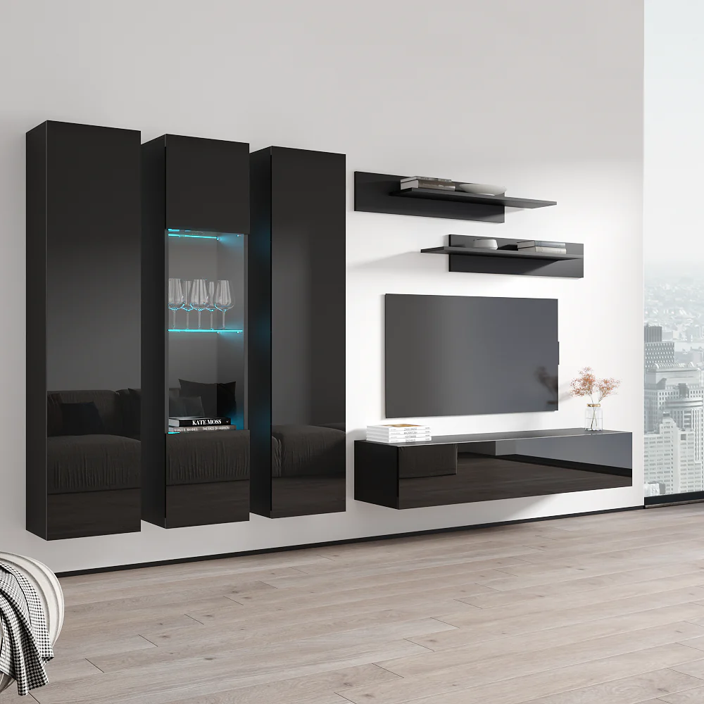Fly C 30TV Floating Entertainment Center - Image 23