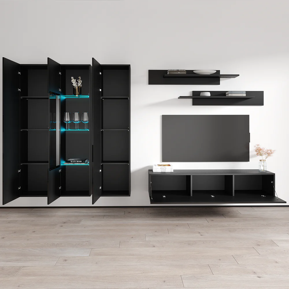 Fly C 30TV Floating Entertainment Center - Image 24