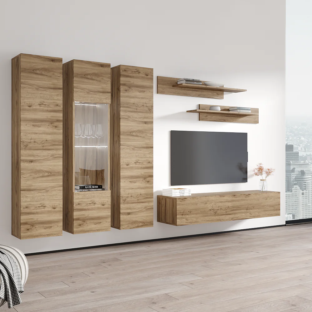 Fly C 30TV Floating Entertainment Center - Image 33