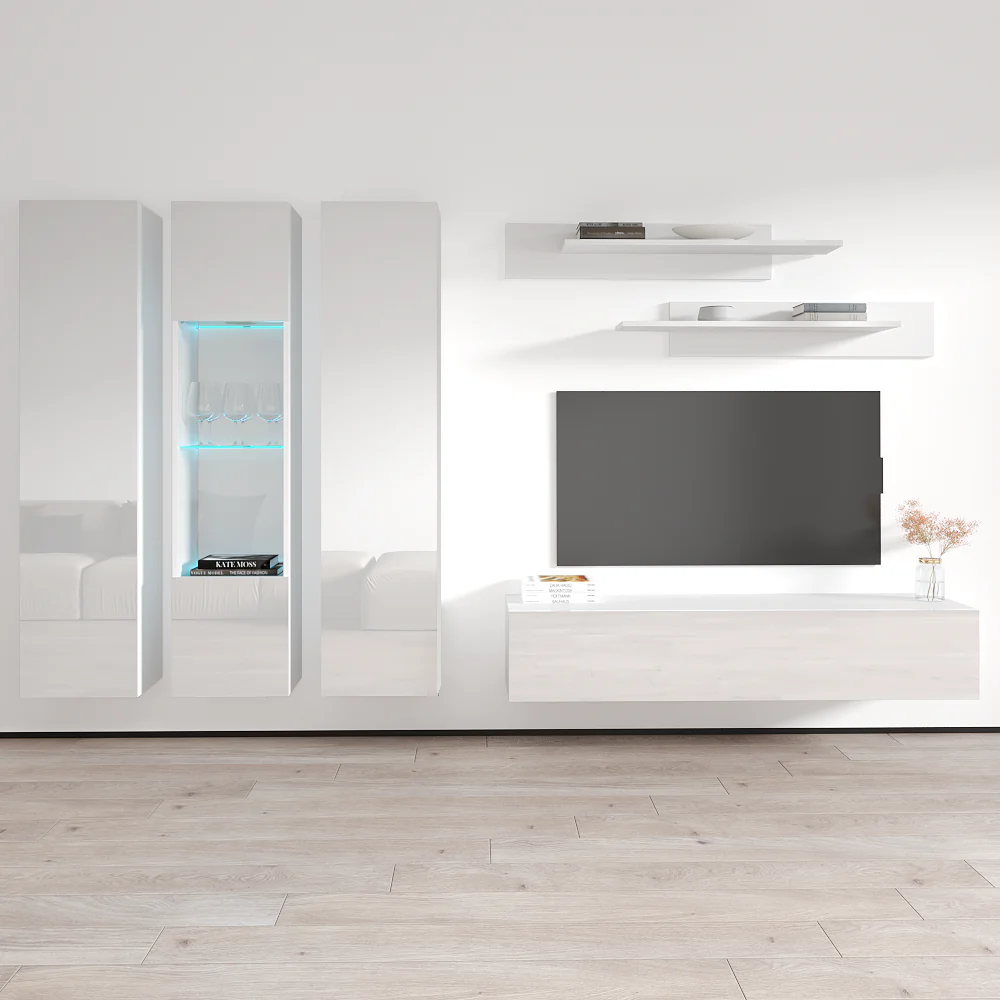 Fly C 30TV Floating Entertainment Center - Image 36