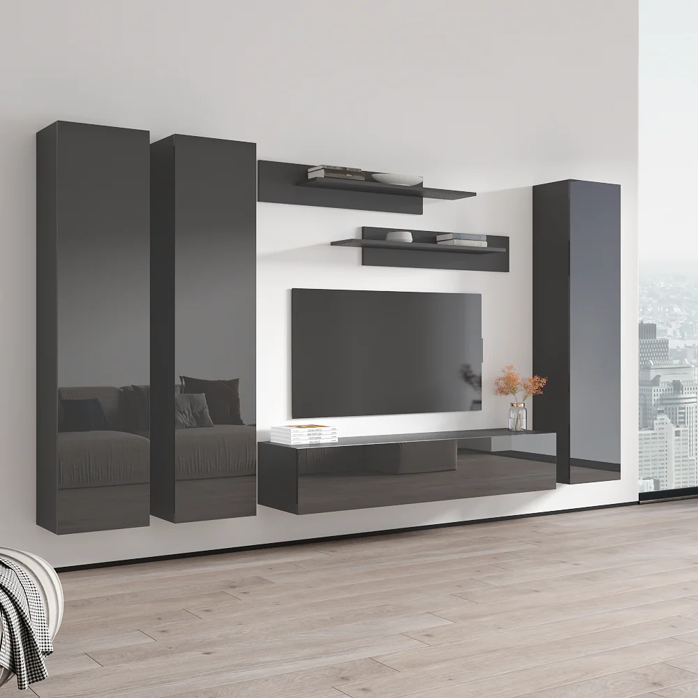 Fly C 30TV Floating Entertainment Center - Image 48