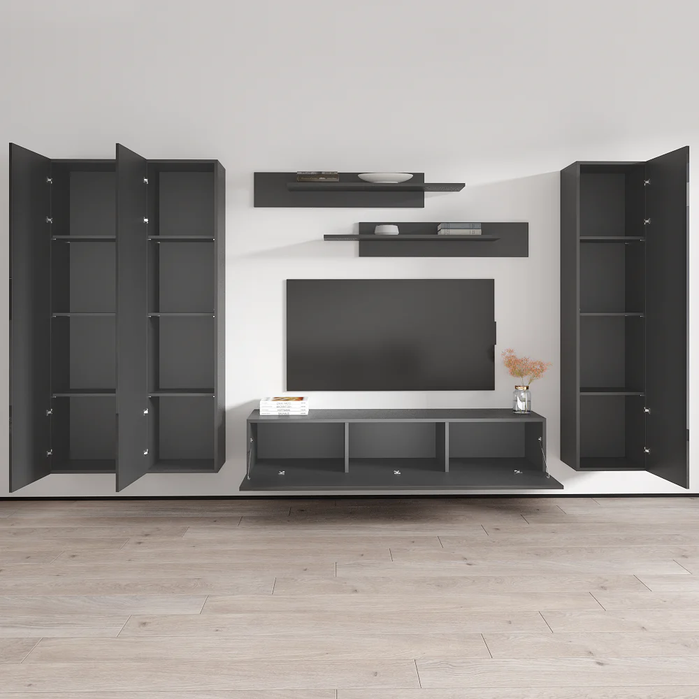 Fly C 30TV Floating Entertainment Center - Image 49
