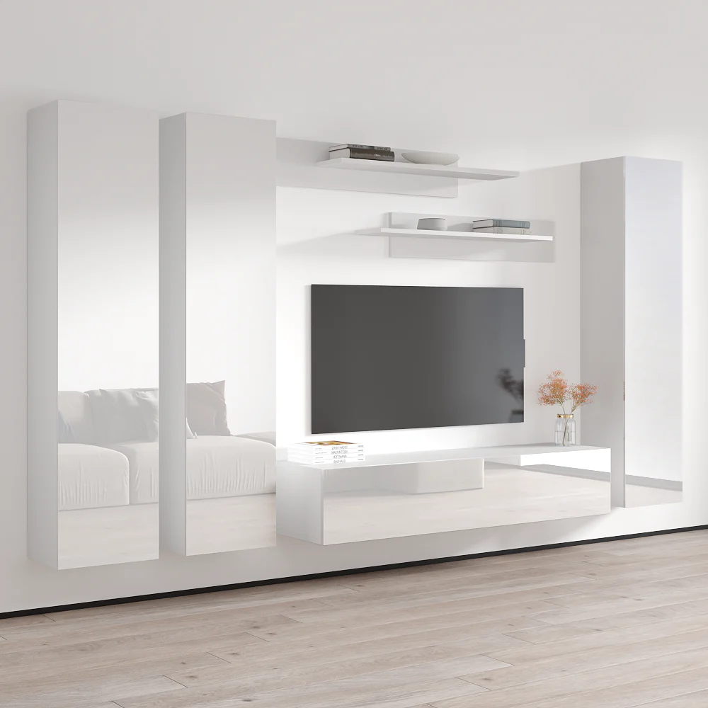 Fly C 30TV Floating Entertainment Center - Image 57