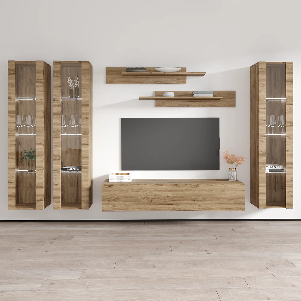 Fly C 30TV Floating Entertainment Center - Image 71