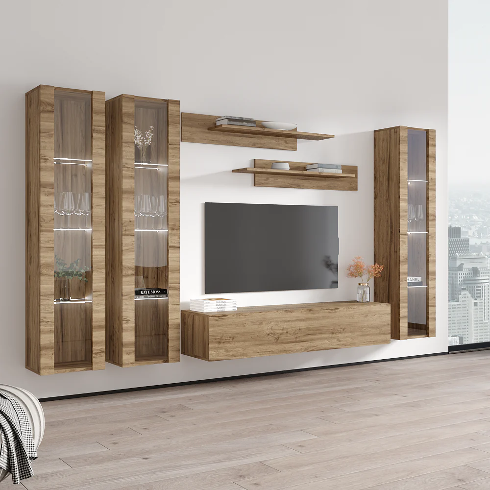 Fly C 30TV Floating Entertainment Center - Image 73
