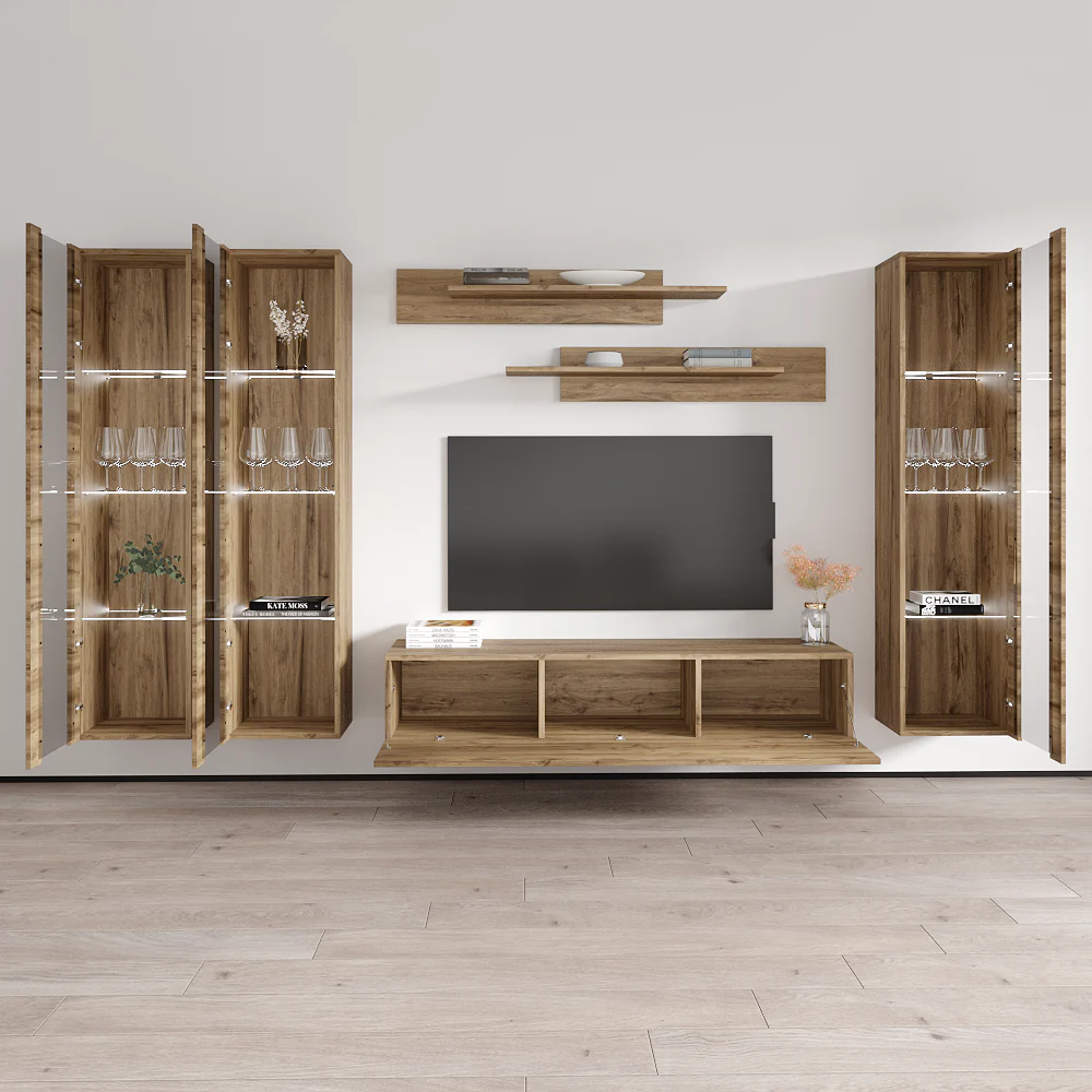 Fly C 30TV Floating Entertainment Center - Image 74