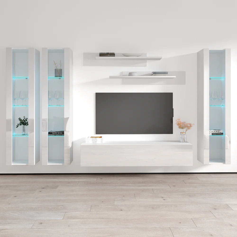 Fly C 30TV Floating Entertainment Center - Image 76
