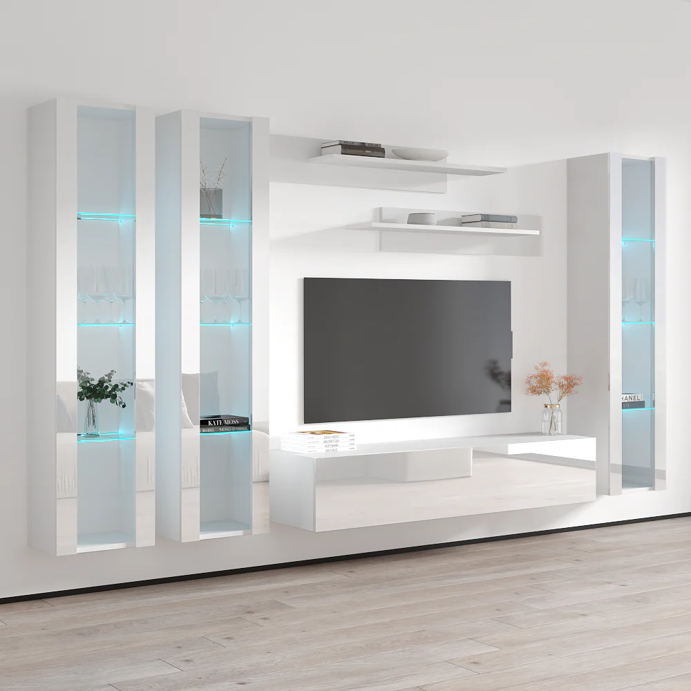 Fly C 30TV Floating Entertainment Center - Image 77
