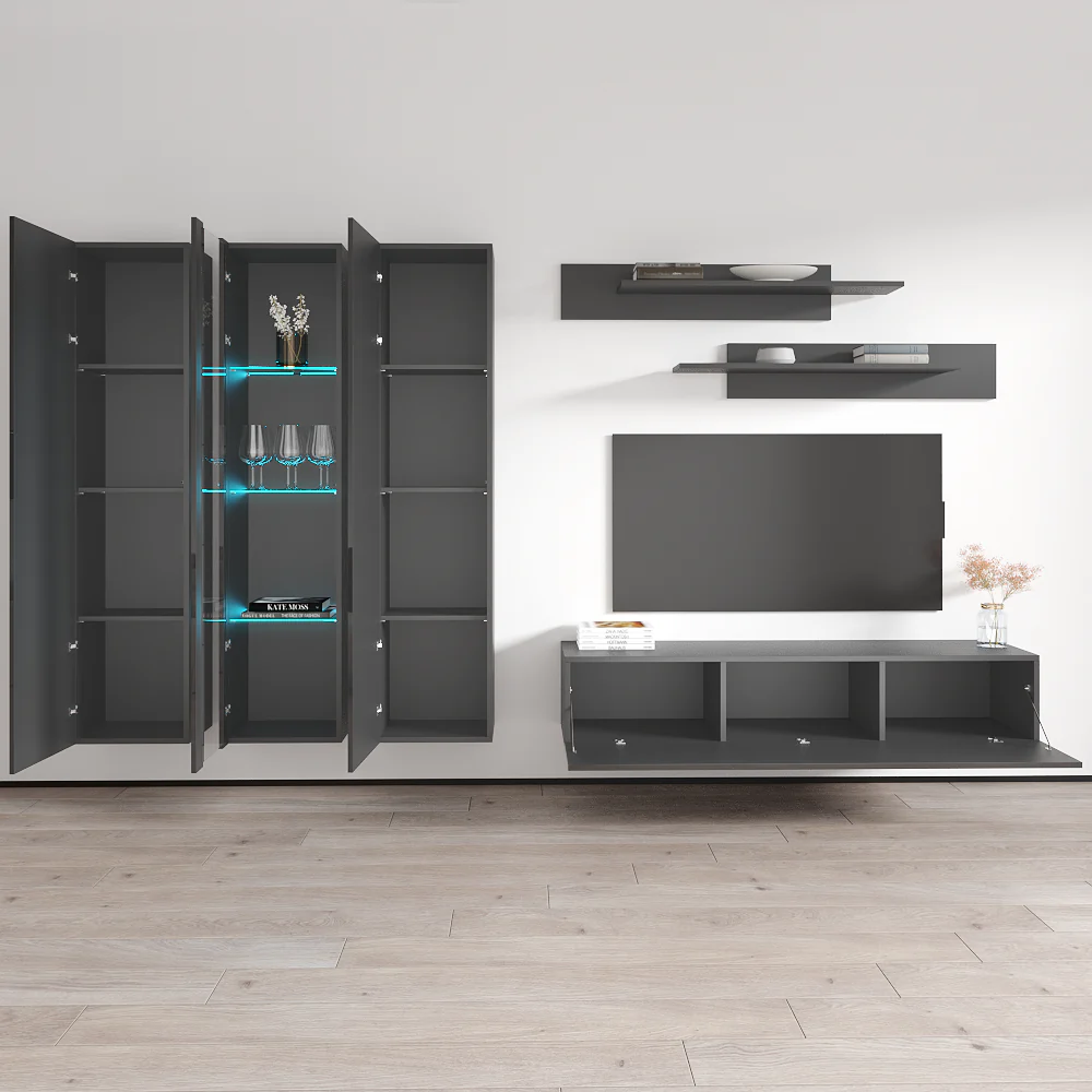 Fly C 30TV Floating Entertainment Center - Image 9