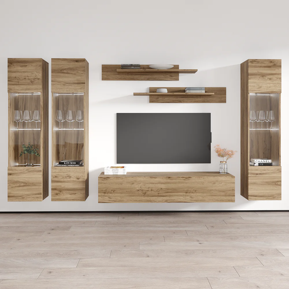 Fly C 30TV Floating Entertainment Center - Image 91