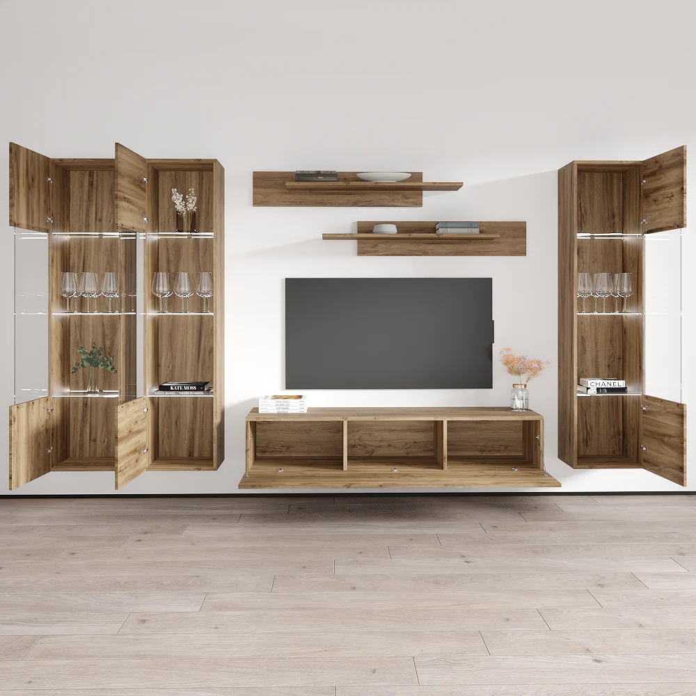 Fly C 30TV Floating Entertainment Center - Image 94