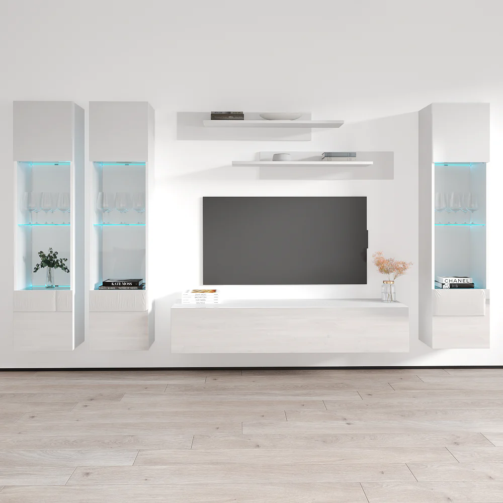Fly C 30TV Floating Entertainment Center - Image 96