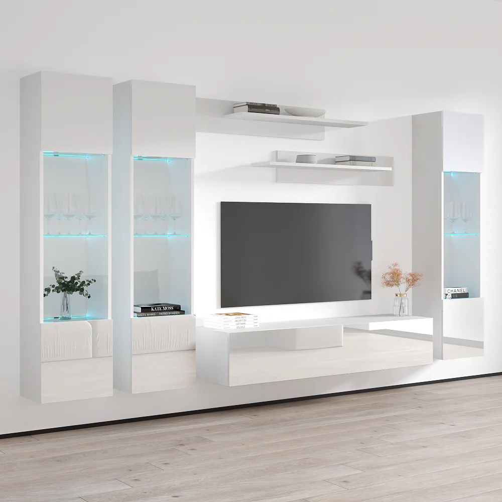 Fly C 30TV Floating Entertainment Center - Image 97