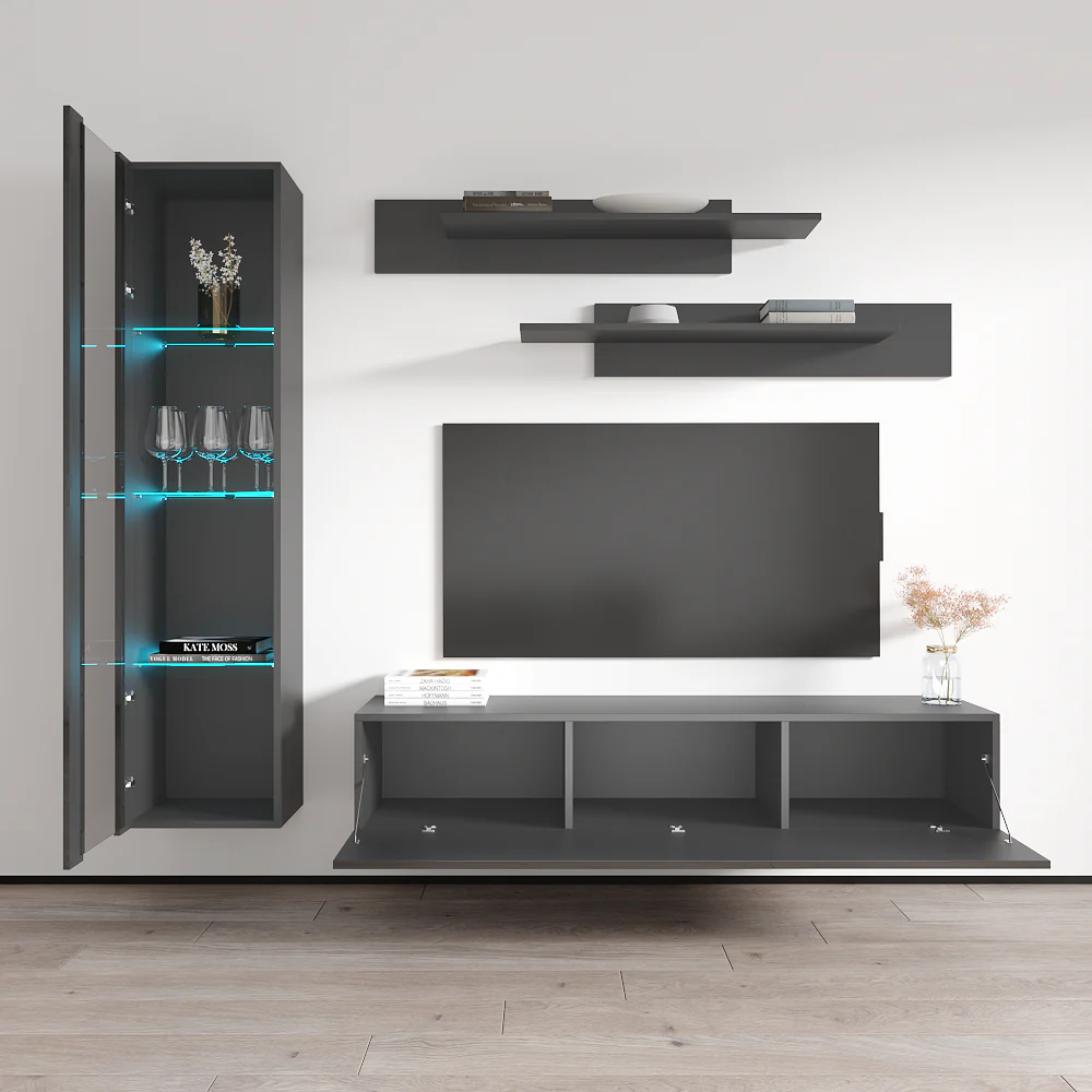 Fly G 30TV Floating Entertainment Center - Image 29