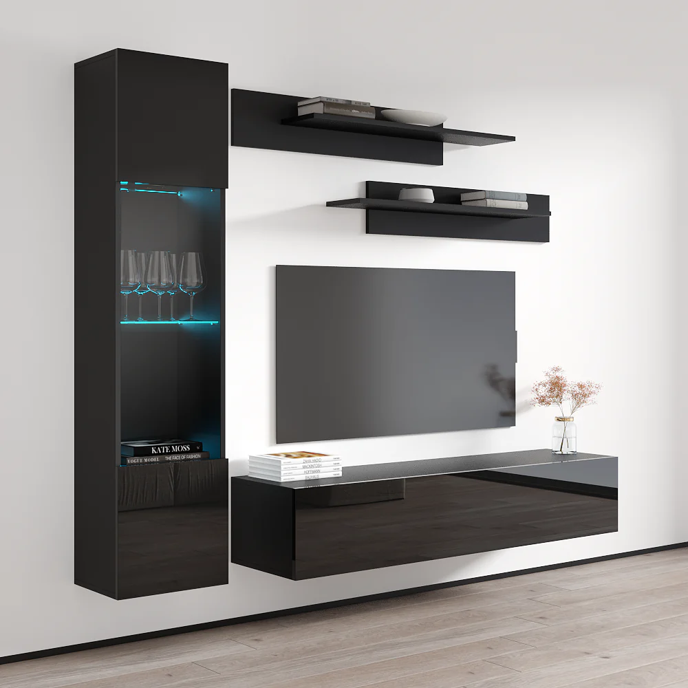 Fly G 30TV Floating Entertainment Center - Image 42