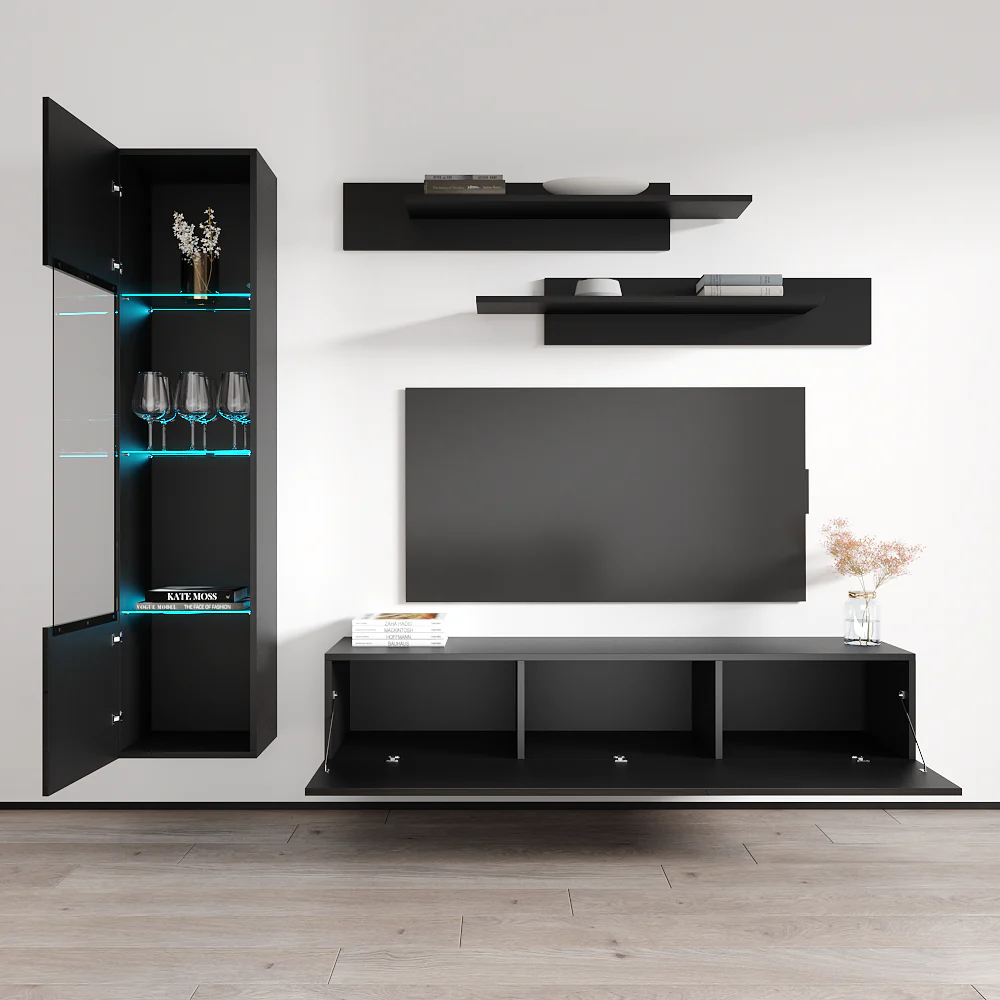 Fly G 30TV Floating Entertainment Center - Image 44