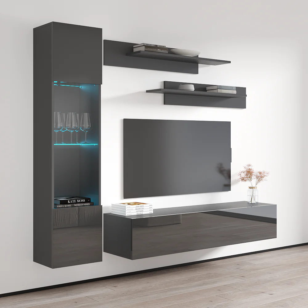 Fly G 30TV Floating Entertainment Center - Image 47