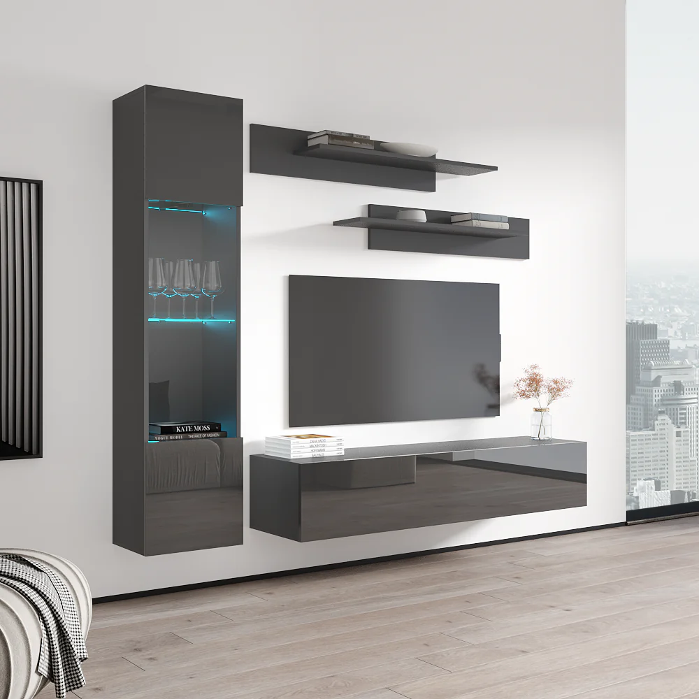 Fly G 30TV Floating Entertainment Center - Image 48