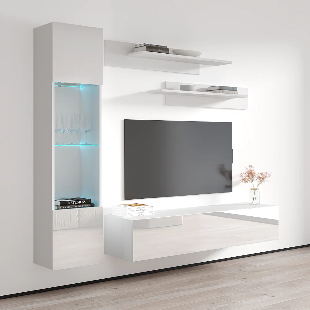 Fly G 30TV Floating Entertainment Center - Image 57