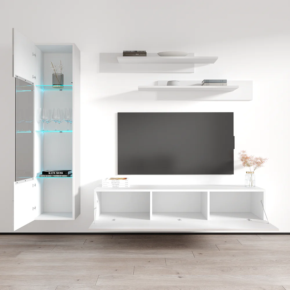 Fly G 30TV Floating Entertainment Center - Image 59