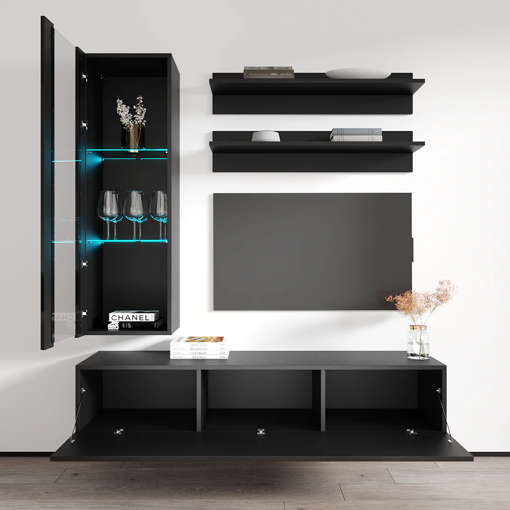 Fly H 30TV Floating Entertainment Center - Image 24