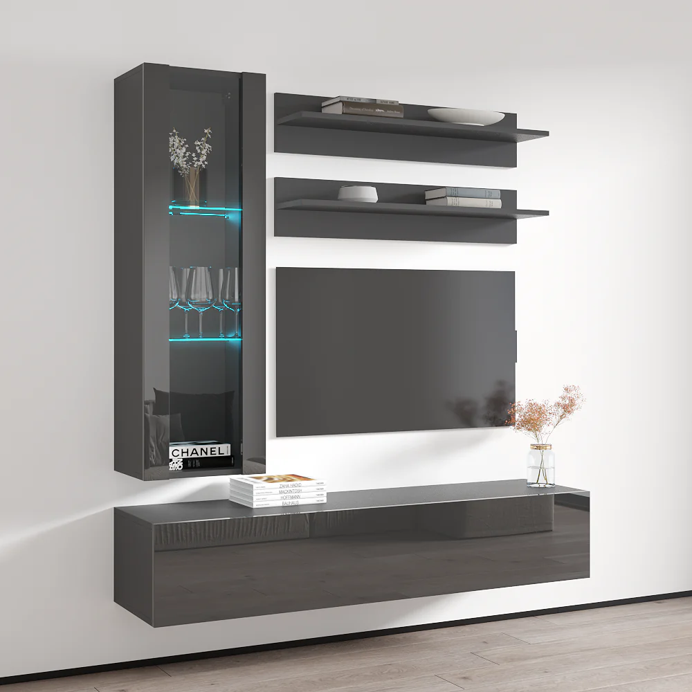 Fly H 30TV Floating Entertainment Center - Image 27