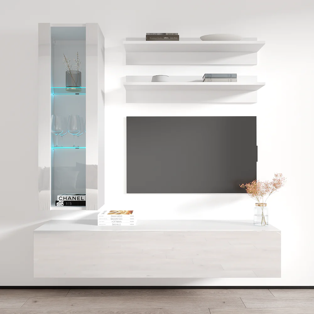 Fly H 30TV Floating Entertainment Center - Image 36