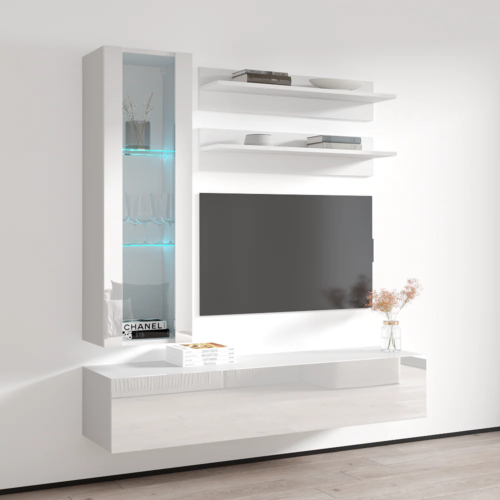 Fly H 30TV Floating Entertainment Center - Image 37