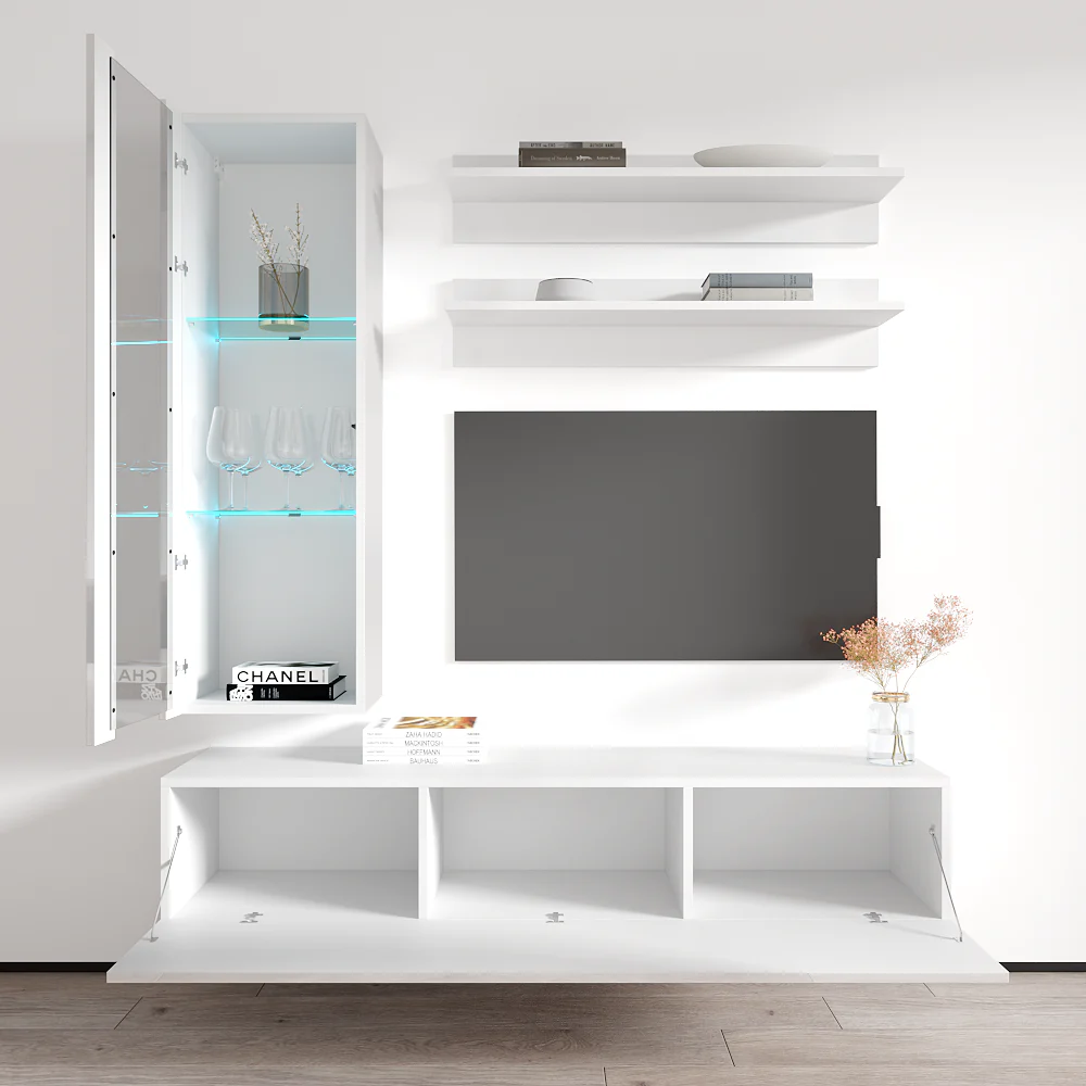 Fly H 30TV Floating Entertainment Center - Image 39