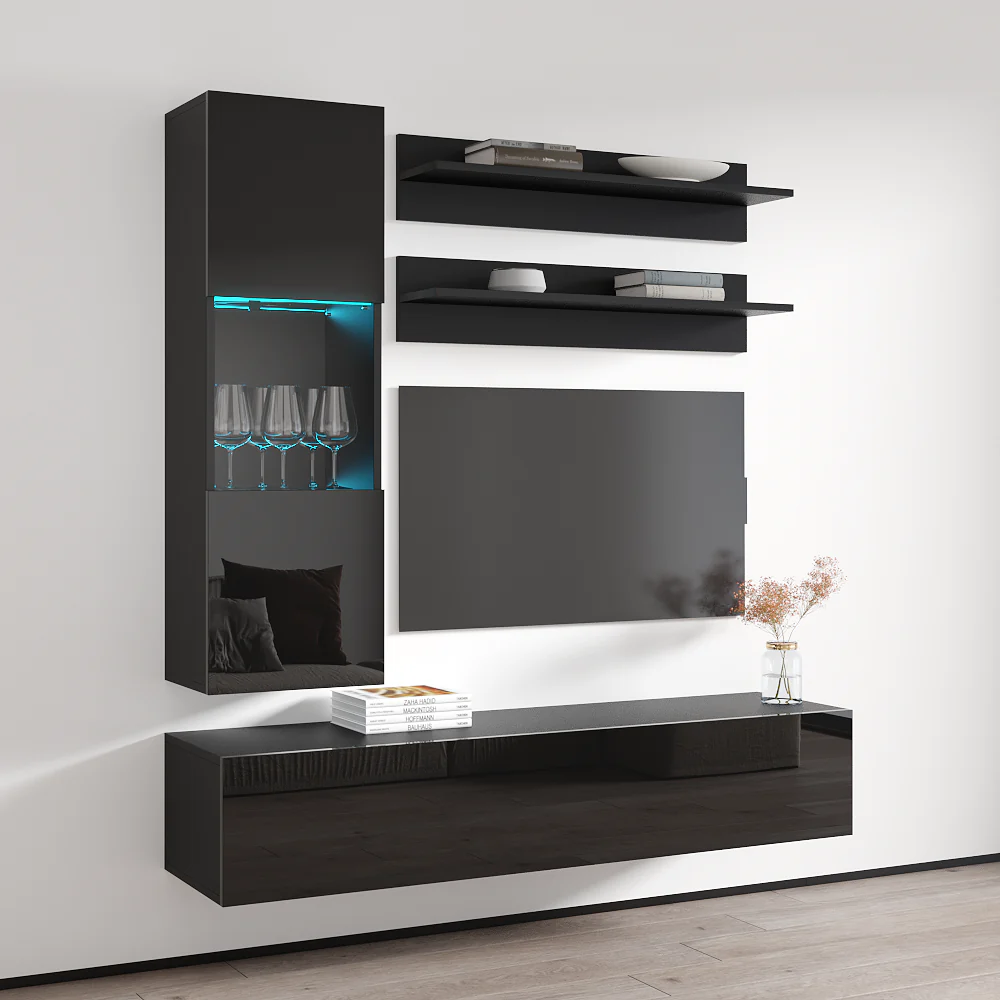 Fly H 30TV Floating Entertainment Center - Image 42