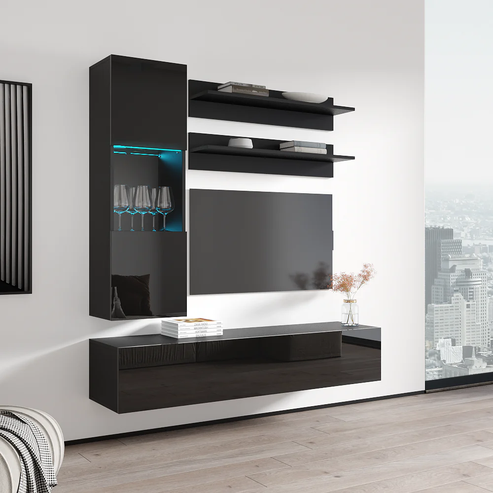 Fly H 30TV Floating Entertainment Center - Image 43