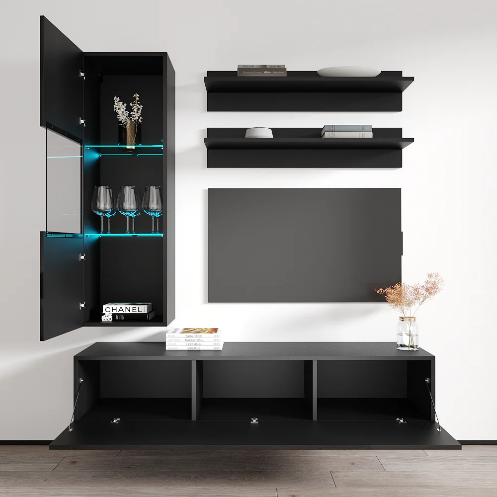 Fly H 30TV Floating Entertainment Center - Image 44