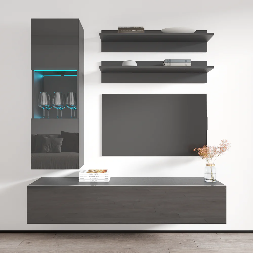 Fly H 30TV Floating Entertainment Center - Image 46