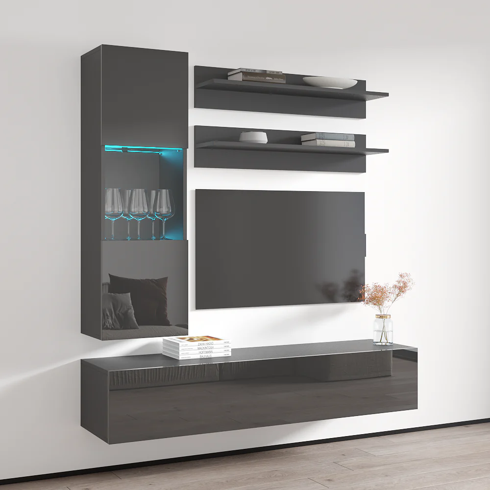 Fly H 30TV Floating Entertainment Center - Image 47