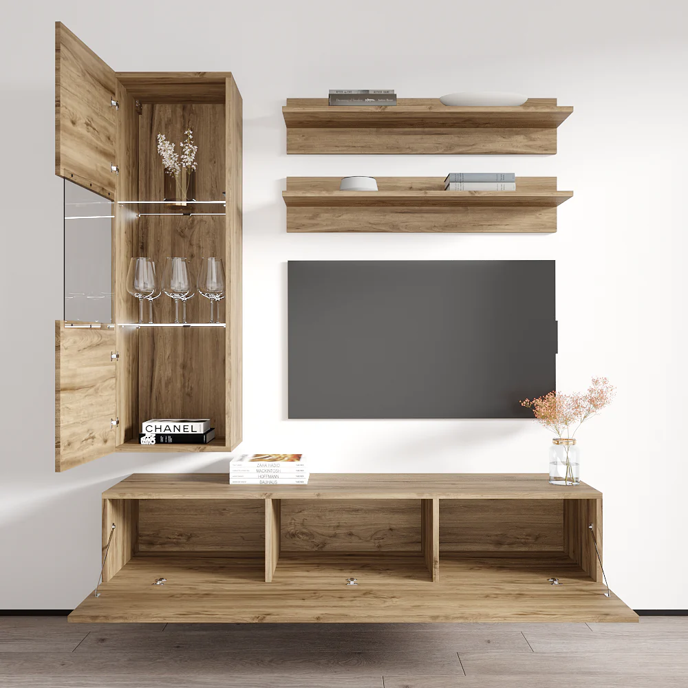 Fly H 30TV Floating Entertainment Center - Image 54